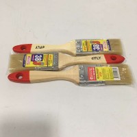 Wooden Handle Flat Paint Brushes for Marine