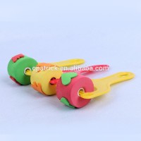 plastic handle DIY roller foam paint brush for kids